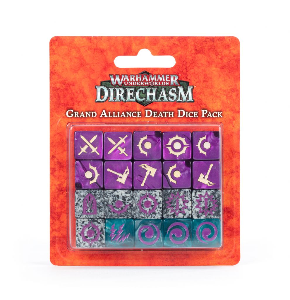 

Кости игральные Games Workshop WHU: GRAND ALLIANCE DEATH DICE (99220799019) (5011921157716)