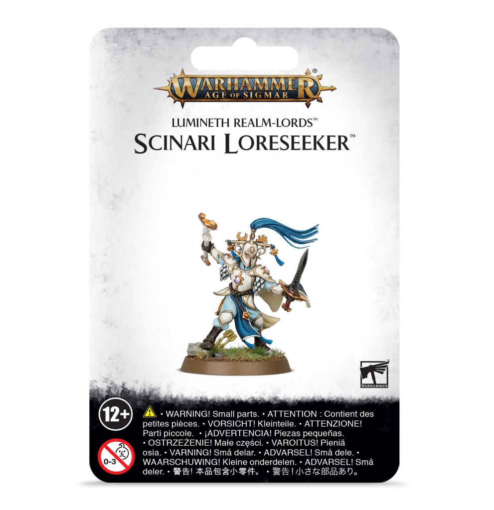 

Настольная игра Games Workshop Warhammer Age Of Sigmar LUMINETH REALM-LORDS SCINARI LORESEEKER (99070210003) (5011921981236)