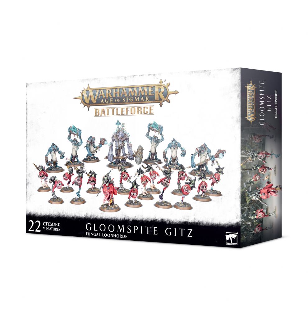 

Настольная игра Games Workshop Warhammer Age Of Sigmar GLOOMSPITE GITZ: FUNGAL LOONHORDE (99120209064) (5011921132157)