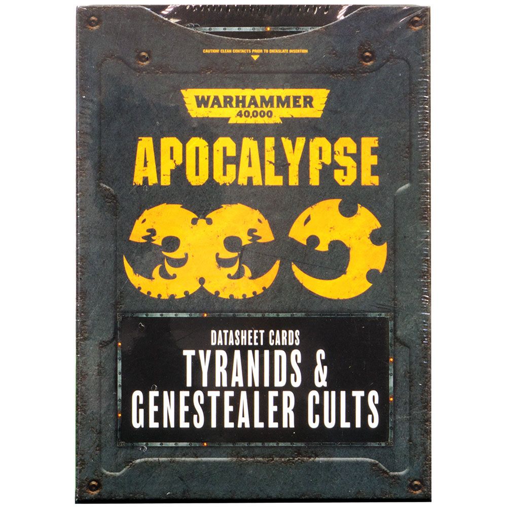 

Карты Games Workshop Warhammer 40000 APOCALYPSE APOC D/SHTS: TYRANIDS + GENE CULTS (ENG) (60220106003) (5011921125517)