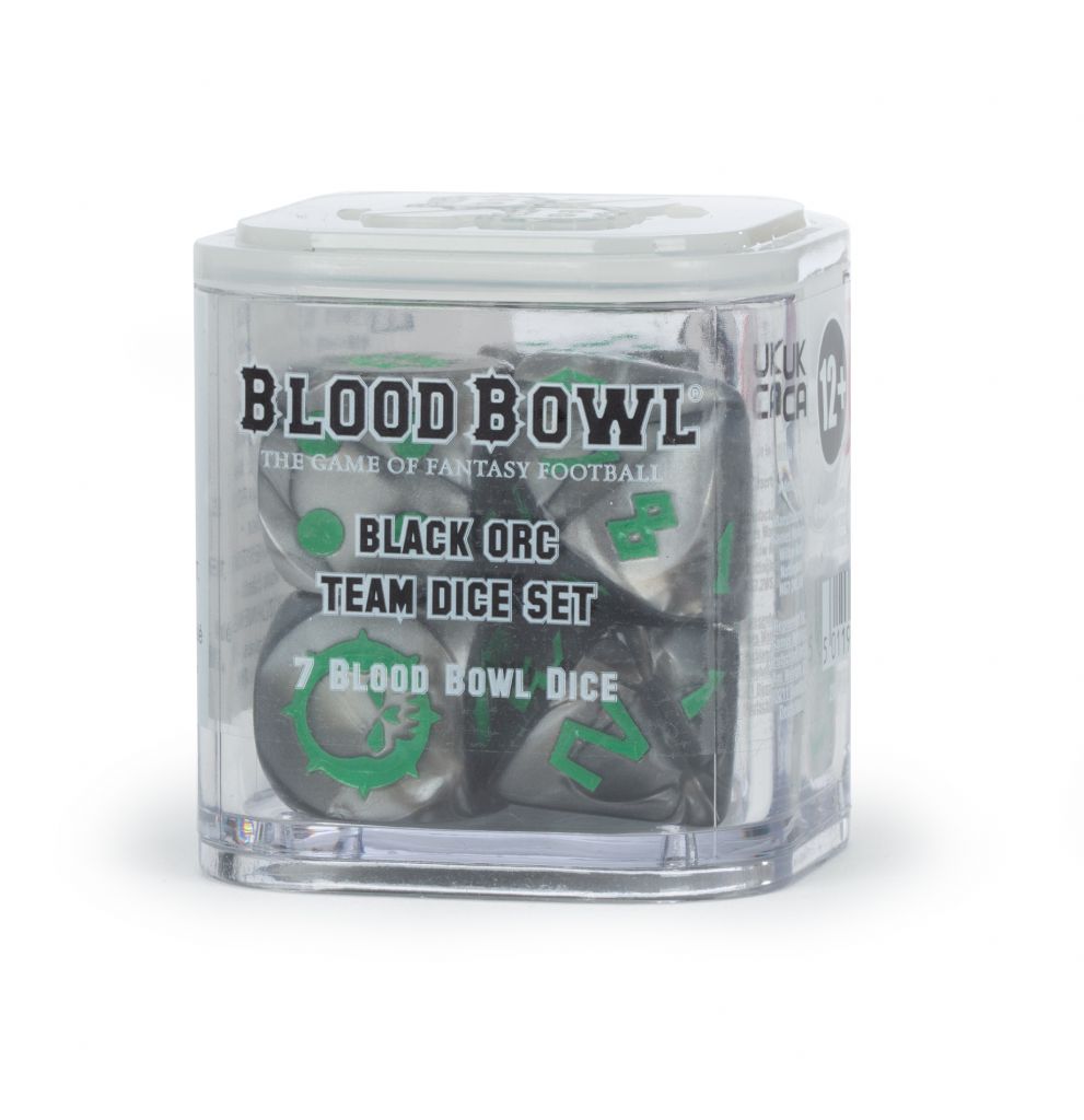 

Кости игральные Games Workshop BLOOD BOWL BLACK ORC TEAM DICE SET (99220909005) (5011921144006)