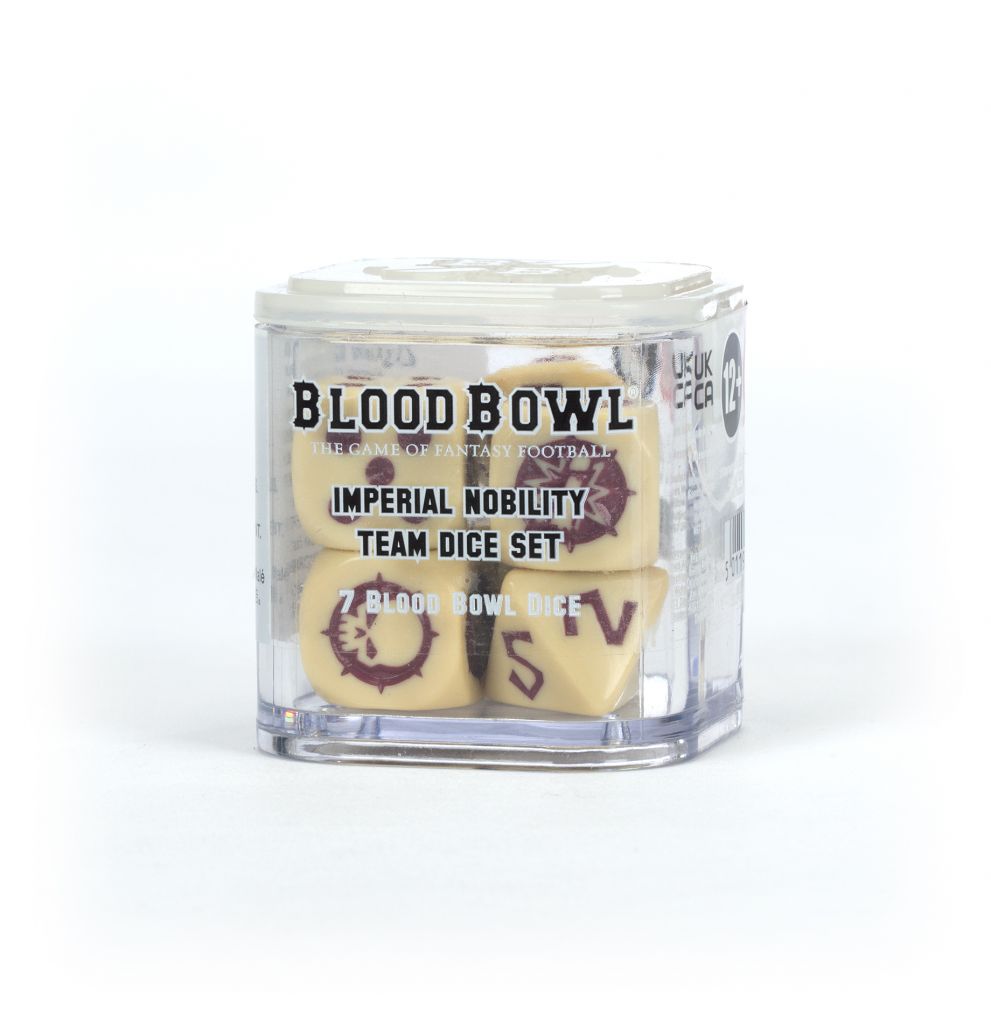 

Кости игральные Games Workshop BLOOD BOWL IMPERIAL NOBILITY TEAM DICE (99220902002) (5011921143993)