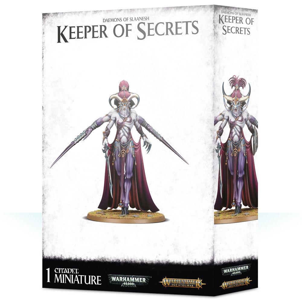 

Настольная игра Games Workshop Warhammer Age Of Sigmar DAEMONS OF SLAANESH KEEPER OF SECRETS (99129915056) (5011921116270)