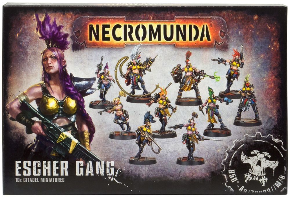 

Настольная игра Games Workshop NECROMUNDA ESCHER GANG (99120599004) (5011921095889)
