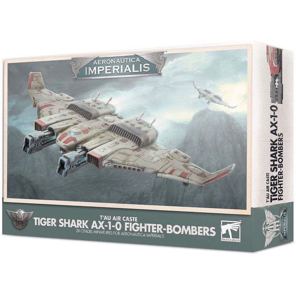 

Настольная игра Games Workshop AERONAUTICA IMPERIALIS A/I:T'AU TIGER SHARK AX-1.0 FIGHTER-BOM (99121813003) (5011921133222)