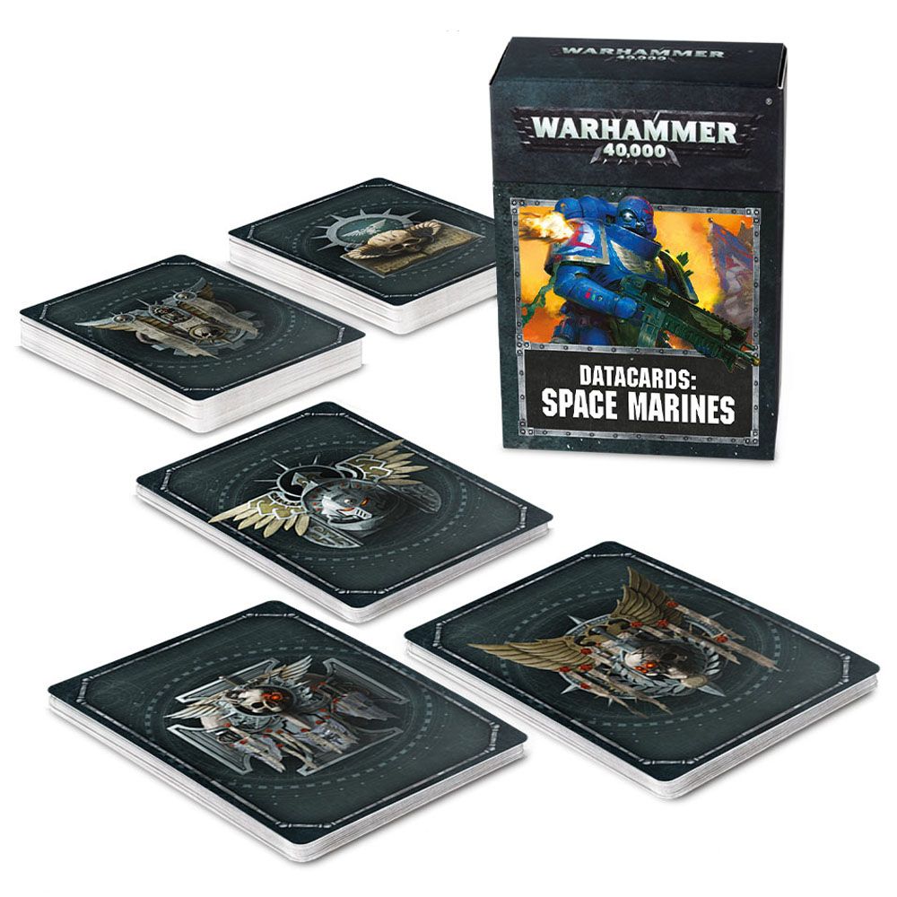 

Карты Games Workshop Warhammer 40000 DATACARDS: SPACE MARINES (ENGLISH) (60220101013) (5011921125043)