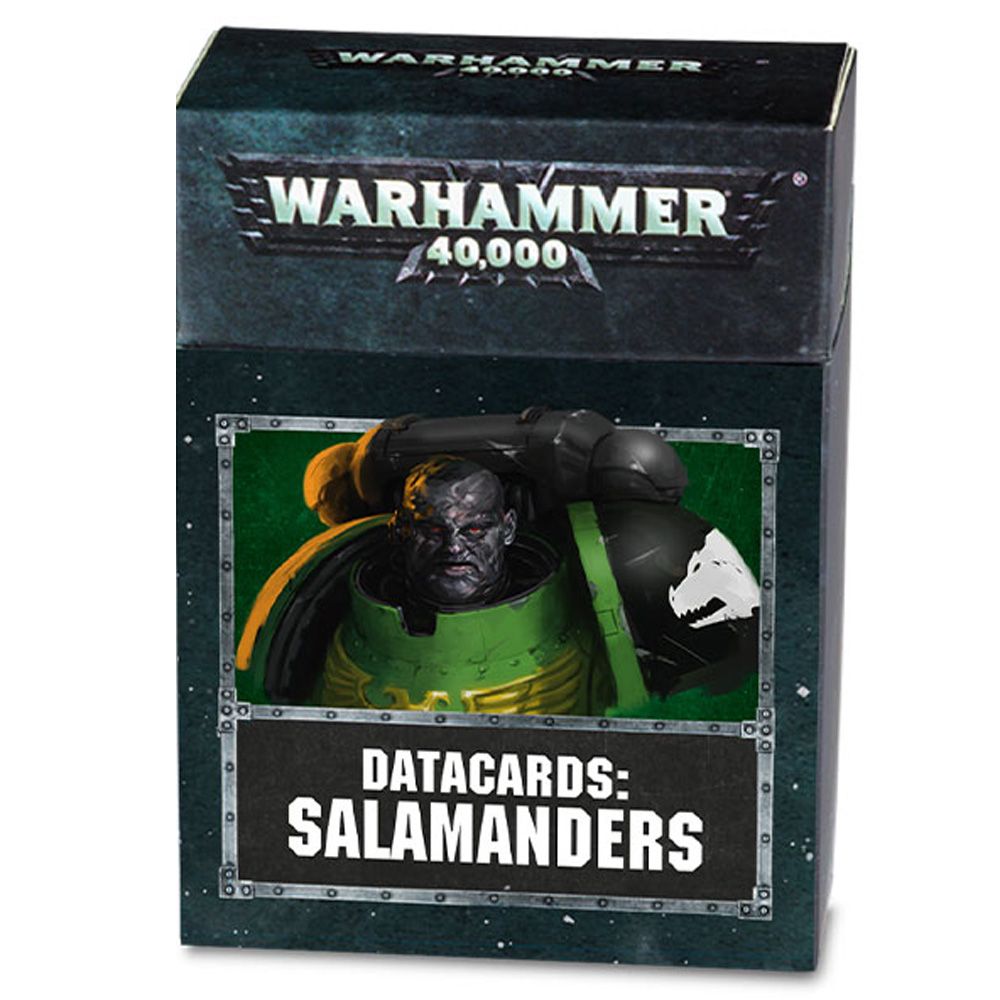 

Карты Games Workshop Warhammer 40000 DATACARDS: SALAMANDERS (ENGLISH) (60220101020) (5011921126910)