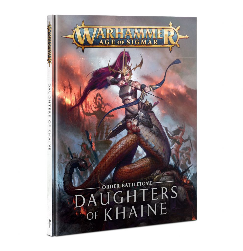 

Книга Games Workshop Warhammer Age Of Sigmar BATTLETOME: DAUGHTERS OF KHAINE (ENG) (60030212008) (9781839062285)