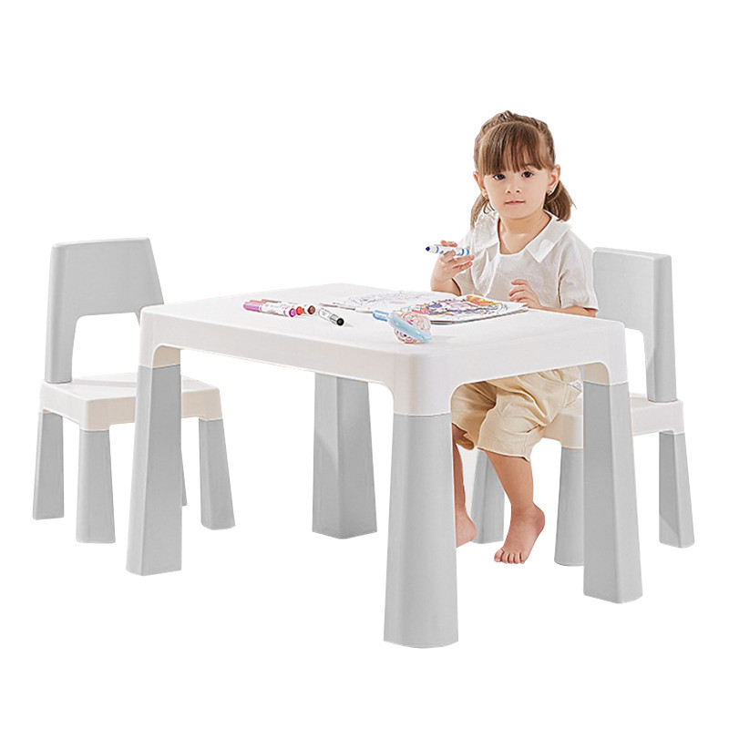 

Столик детский и стульчики Bestbaby BS-8817 Gray игровой стол для детского сада дома рисования (K/OPT2-7086-23720)