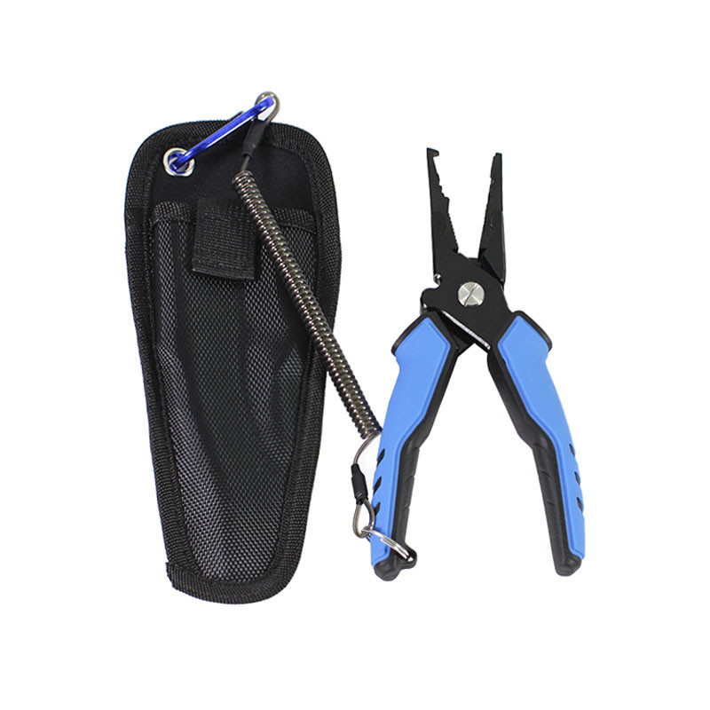 

Плоскогубцы рыболовные LINNHUE FG-1044 Blue инструмент для рыбалки с карабином (K/OPT2-7304-26306)