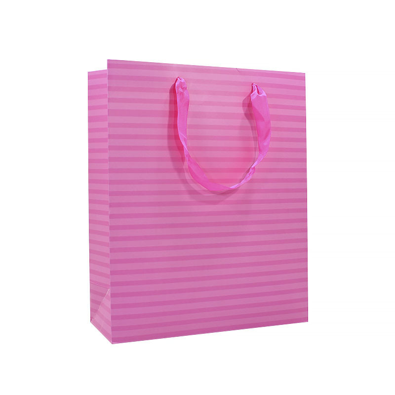 

Подарочный пакет PPW PAPER Lesko ZD013 Pink Stripe Big для подарков (K/OPT2-7551-25657)