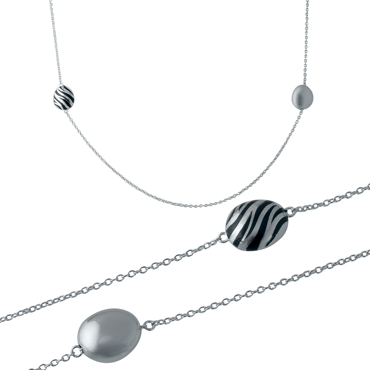 

Серебряное колье SilverBreeze с емаллю 800 размер