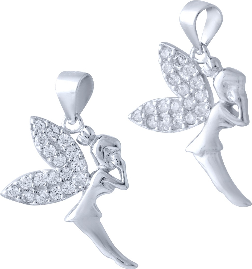 

Серебряная подвеска SilverBreeze с фианитами