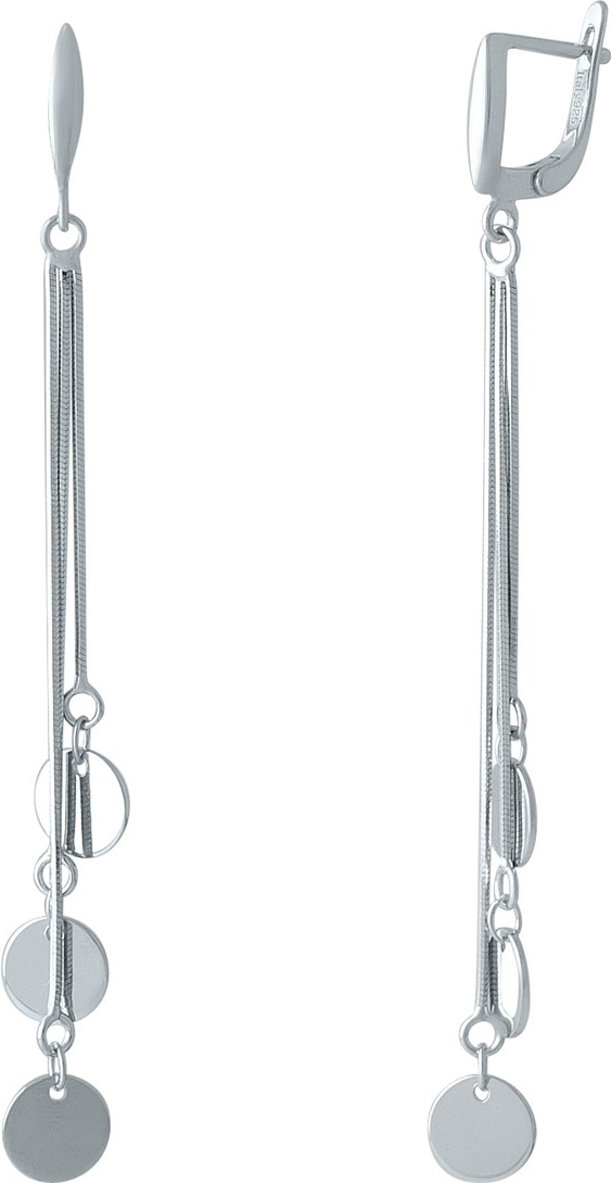 

Серебряные серьги SilverBreeze без камней