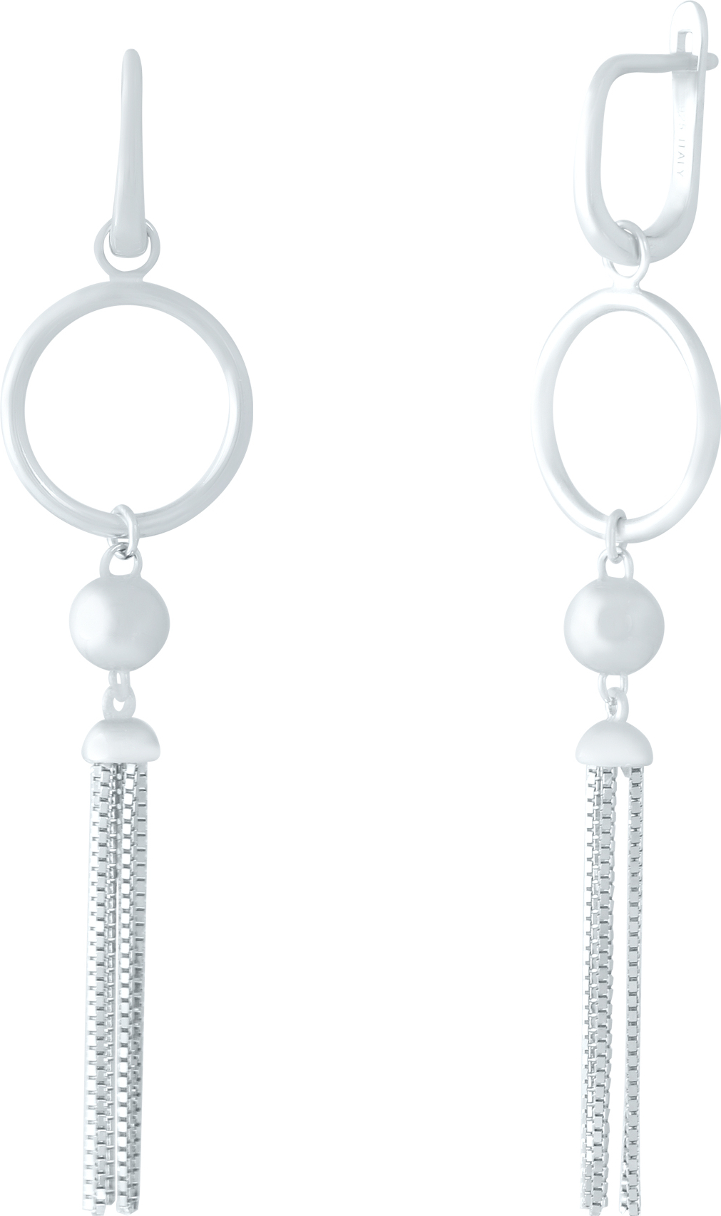 

Серебряные серьги SilverBreeze без камней