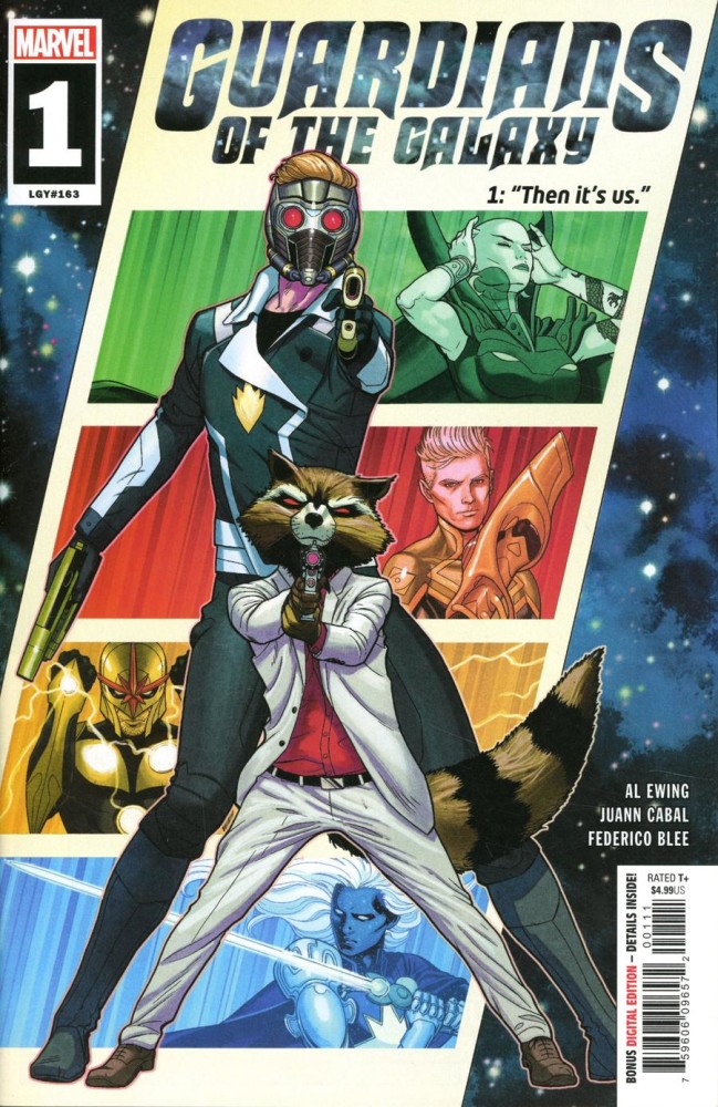 

Guardians Of The Galaxy Vol 6 #1 Cover A Regular Juann Cabal Cover