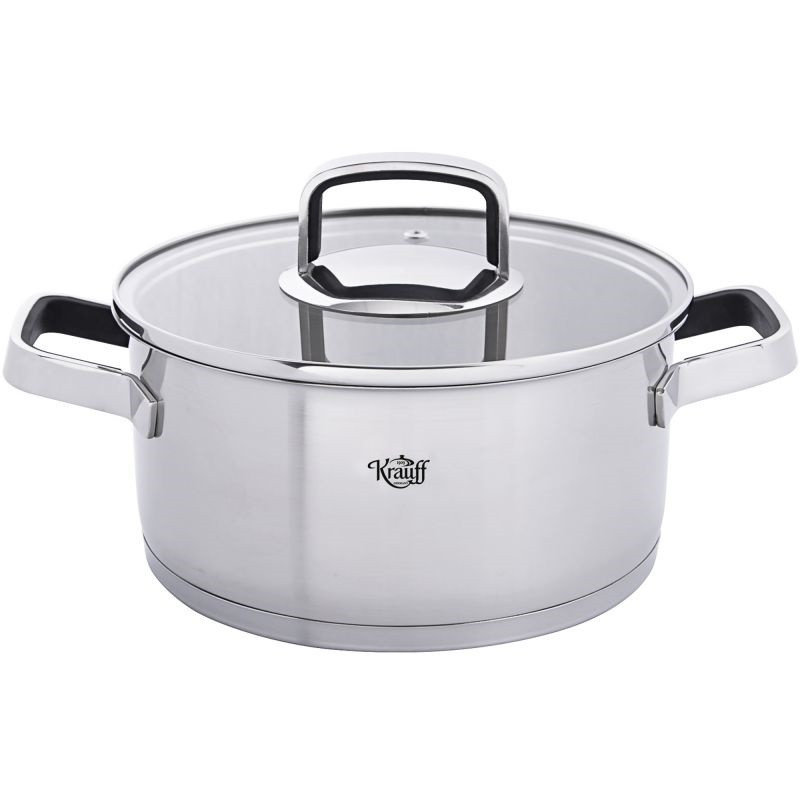 

Каструля з кришкою (K-26-188-116) Krauff Moderne Schwarz 5,2 л