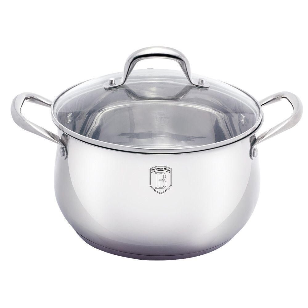 

Каструля (BH-1420) Berlinger Haus Silver Belly Collection 6,5 л