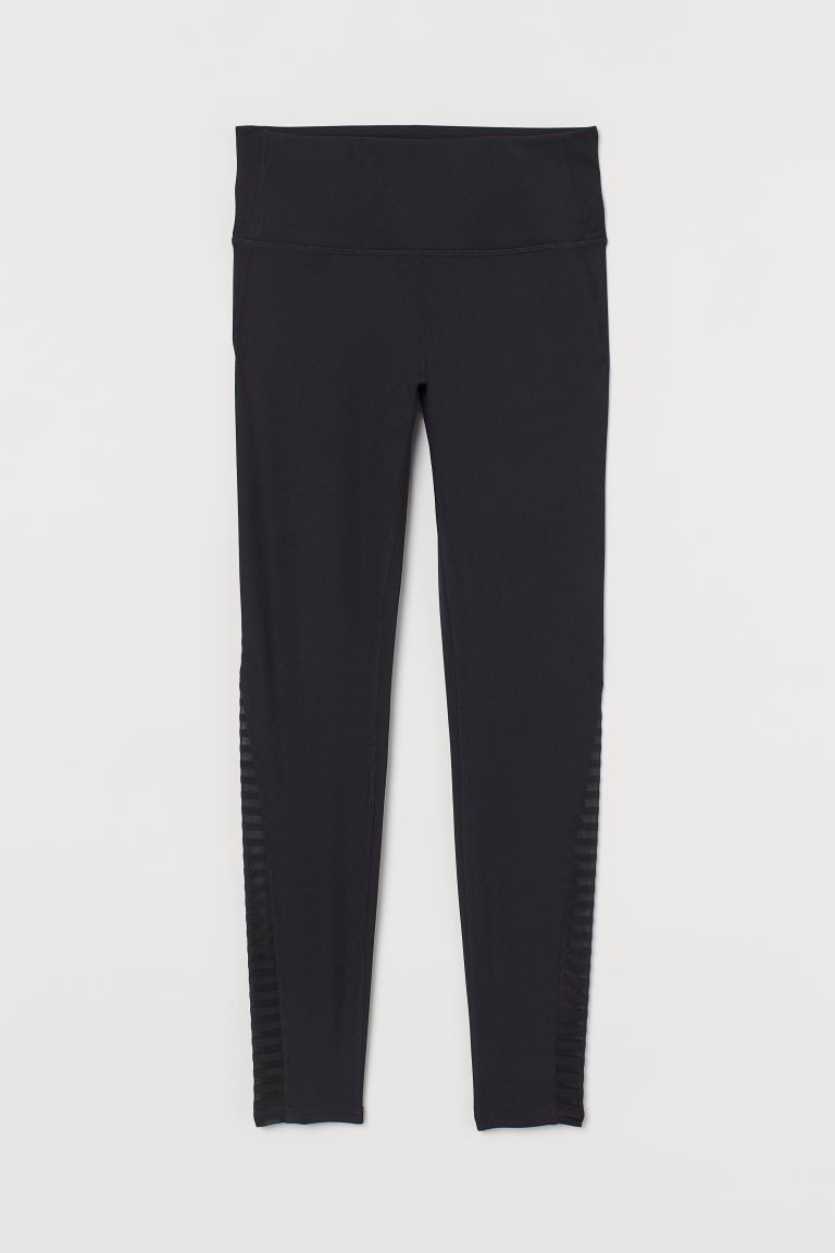 

Спортивные Леггинсы High Waist H&M  Черный/Рельефная мембрана, Спортивные Леггинсы High Waist H&M L Черный/Рельефная мембрана