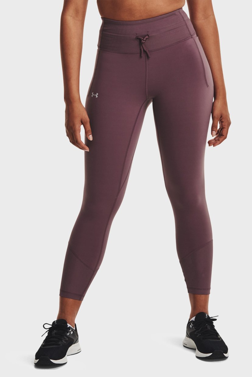 

Женские фиолетовые тайтсы Meridian Rib WB Ankle Leg Under Armour MD 1365801-554