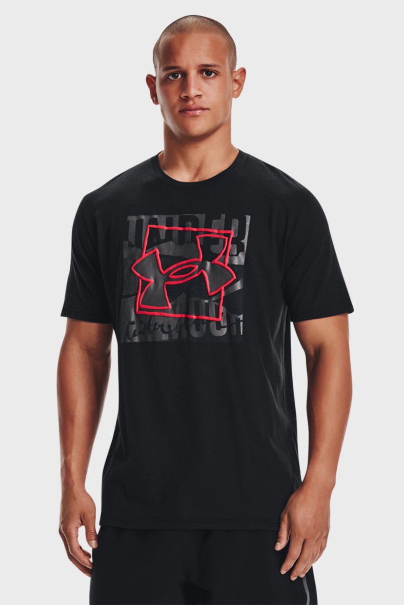 

Мужская черная футболка UA BOXED SYMBOL OUTLINE SS Under Armour SM 1366442-001