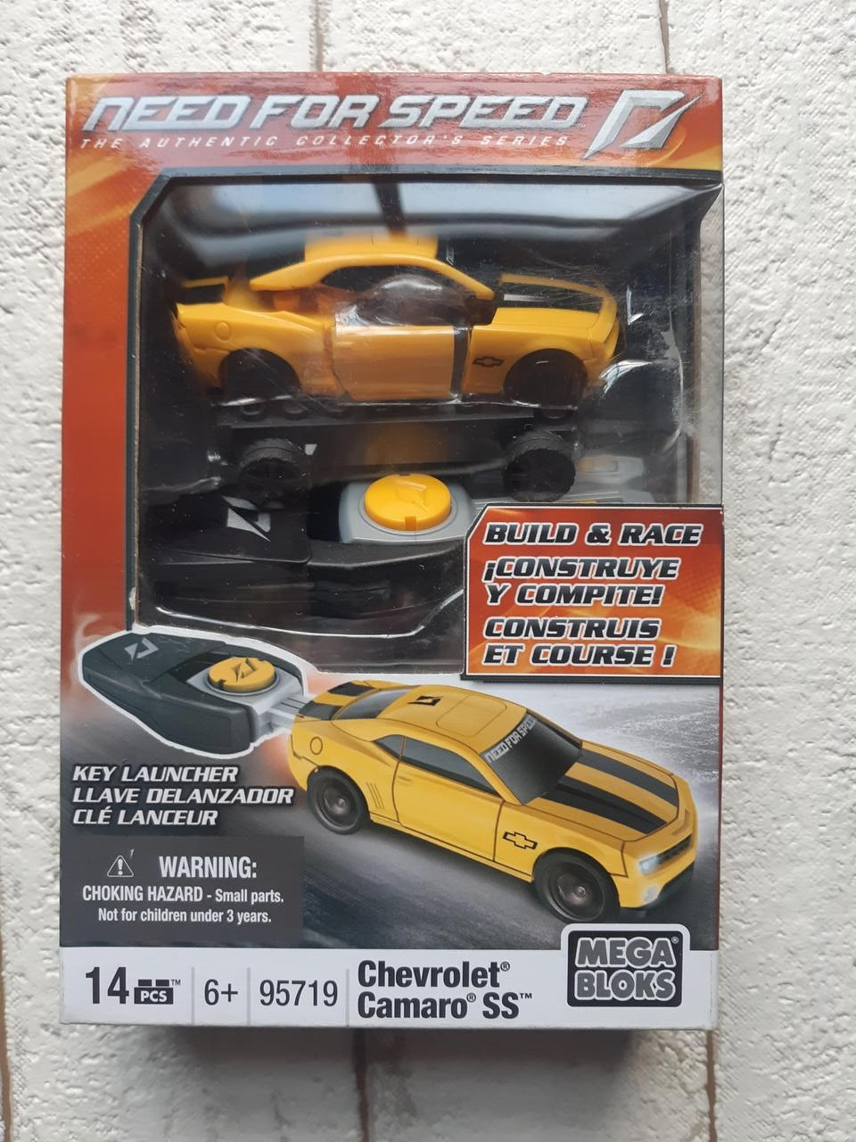 

Автомобиль Конструктор Chevrolet Camaro SS Mega Bloks Need for Speed 95719