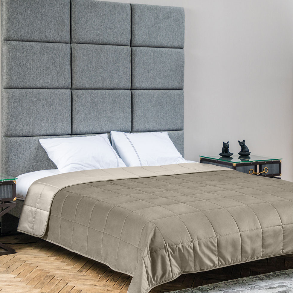 

Покрывало Decorator 240х240 бронзовое B211 квадрат