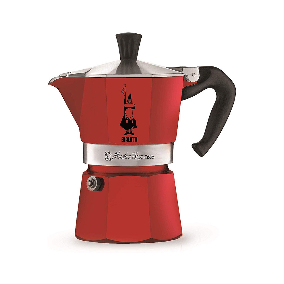 

Кофеварка гейзерная Bialetti Moka E Colour 0.13 л