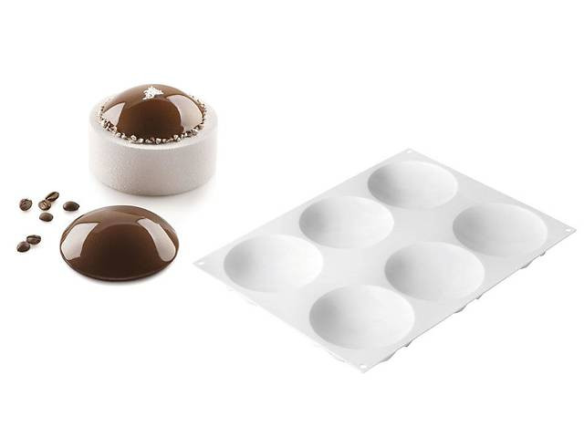 

Форма силиконовая Silikomart Cupole (8 см)