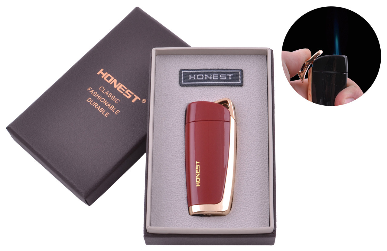 

Зажигалка подарочная Honest (Острое пламя) №3534-1