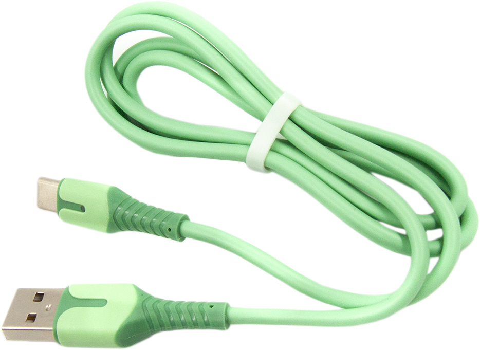 

Кабель DENGOS USB - Type-C 1 м Mint (PLS-TC-IND-SOFT-MINT)