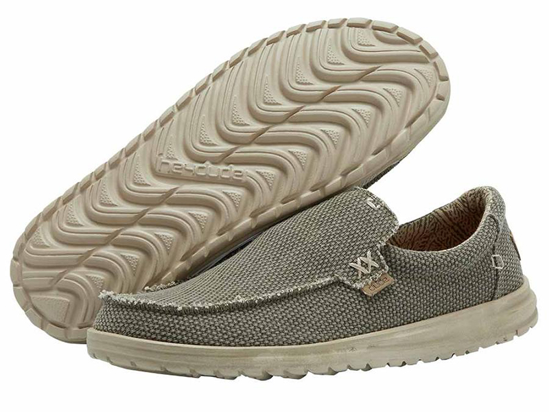 

Мужские мокасины деми Hey Dude MIKKA BRAIDED ARMY Серый р.43 (28,3 см.)
