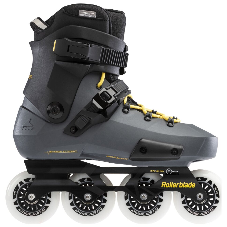 

Ролики Rollerblade Twister Edge Anthracite Yellow 2021 (44,5)