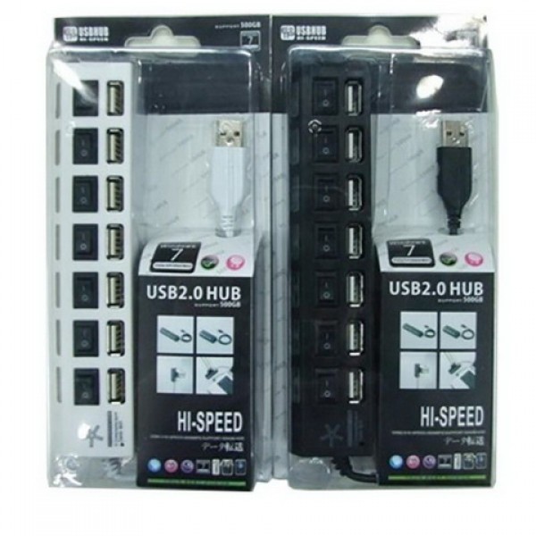 

Концентратор USB2.0 Atcom TD1082 (10721) 7хUSB2.0