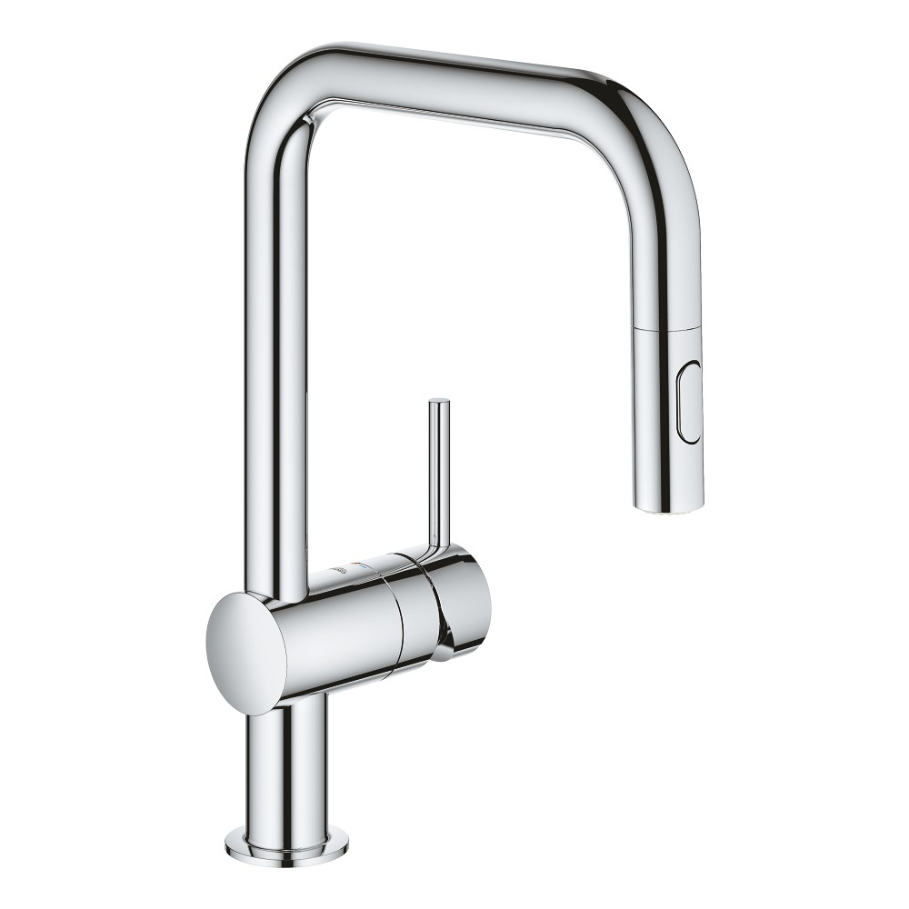 

Смеситель для кухни с выдвижным изливом Grohe Minta 32322002