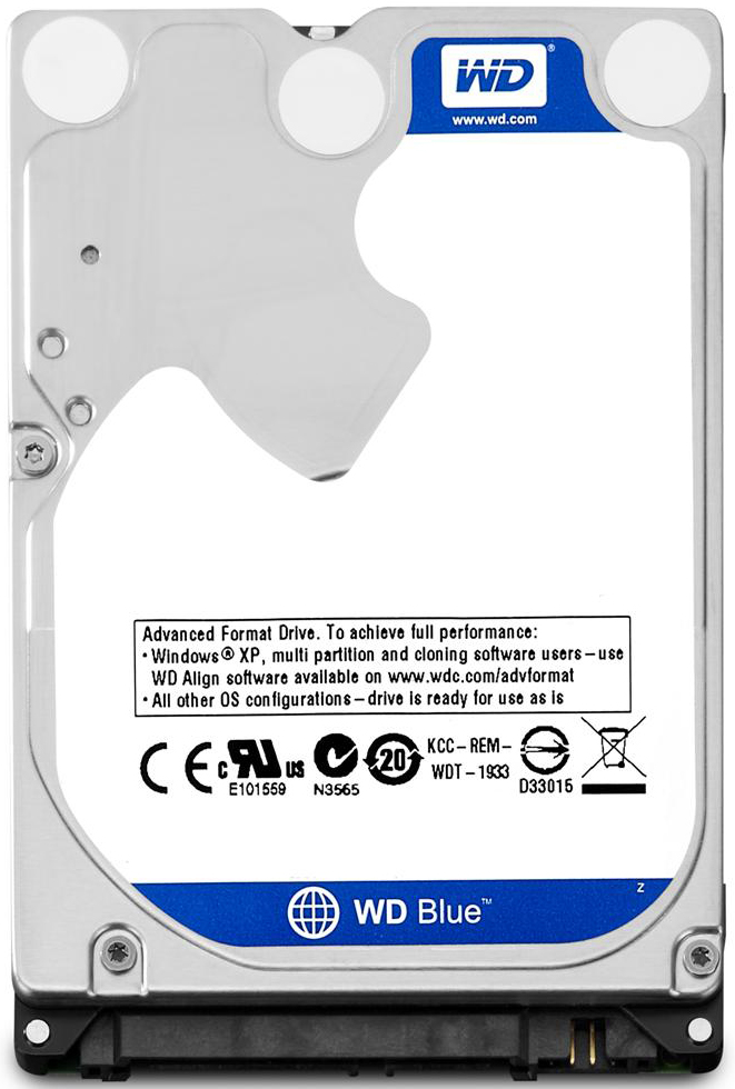 

Жорсткий диск для ноутбука Western Digital Blue 1TB (WD10SPZX) 5400rpm, 128MB (6367470)