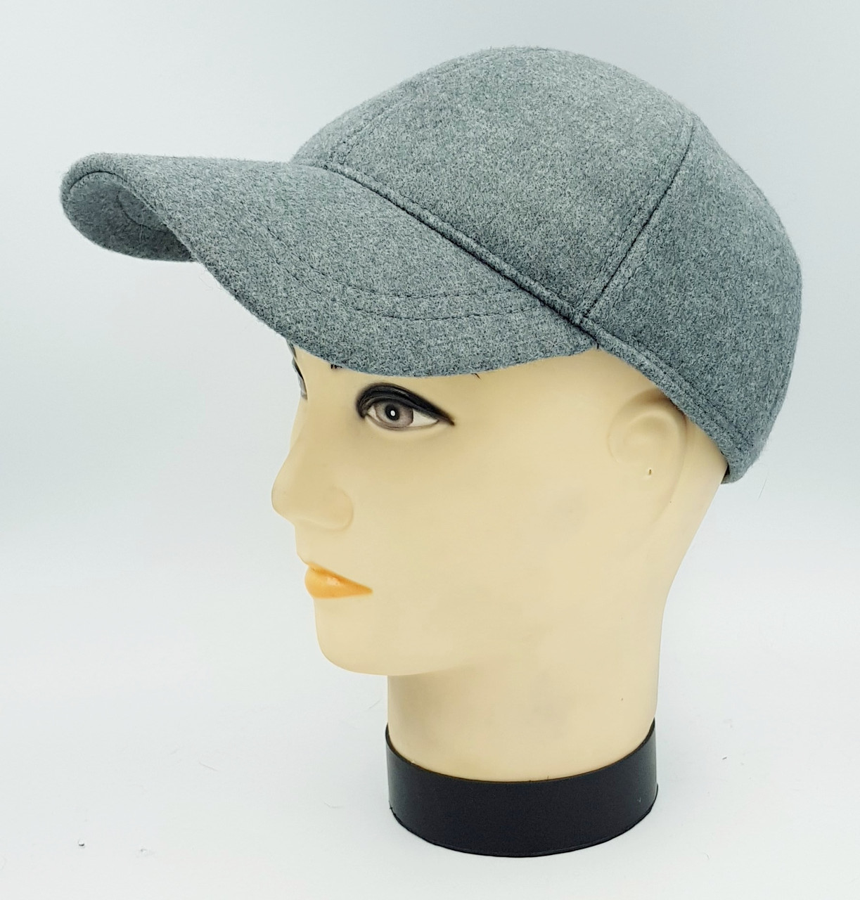 

Женская демисезонная кепка Klaus Шерсть 56-58 Серая(380ЖД)