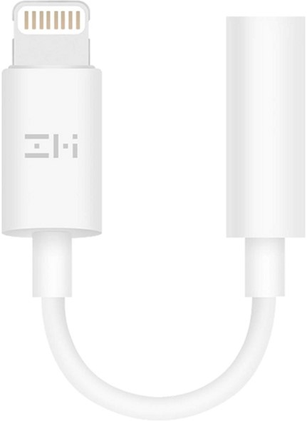 

Адаптер ZMI AL810 Lightning - 3.5 мм White