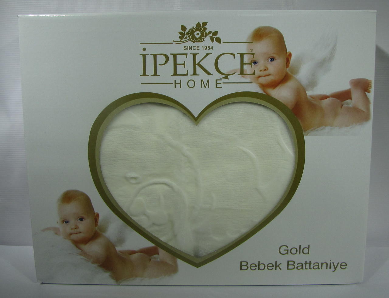 

Плед Ipekce Home Микрофибра 100x120 см Бежевый