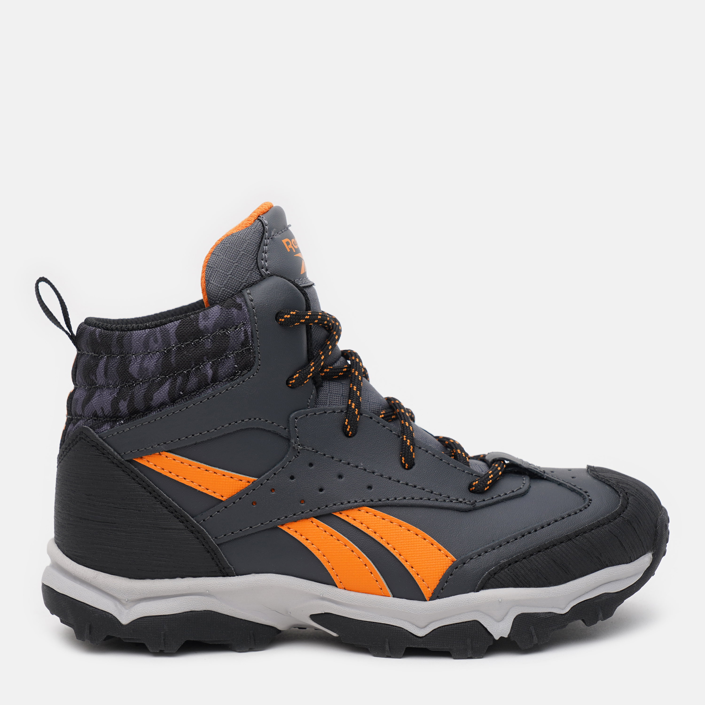 

Ботинки кожаные детские Reebok Rugged Runner Mid FW8553 32 (1.5) Cold Grey 7