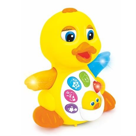 

Музыкальная игрушка Hola Toys Желтый утенок