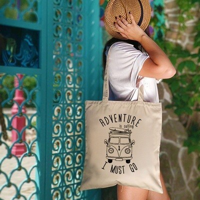 

Эко сумка женская "Adventure" Market экосумка женская тканевая сумка цветная с принтом