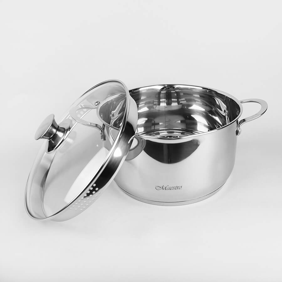 

Кастрюля Maestro MR-3510-20 (3л) с крышкой