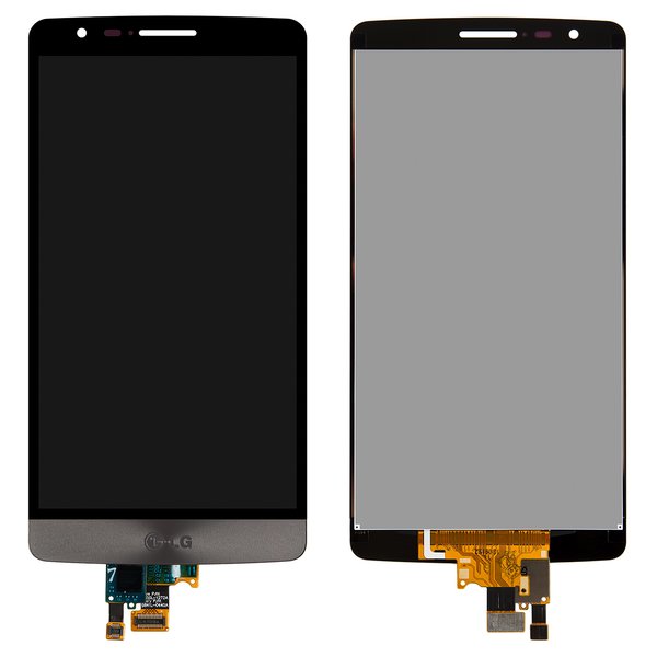 

Дисплей для LG D724 / D722 / D725 / D728 G3 mini с сенсором серый