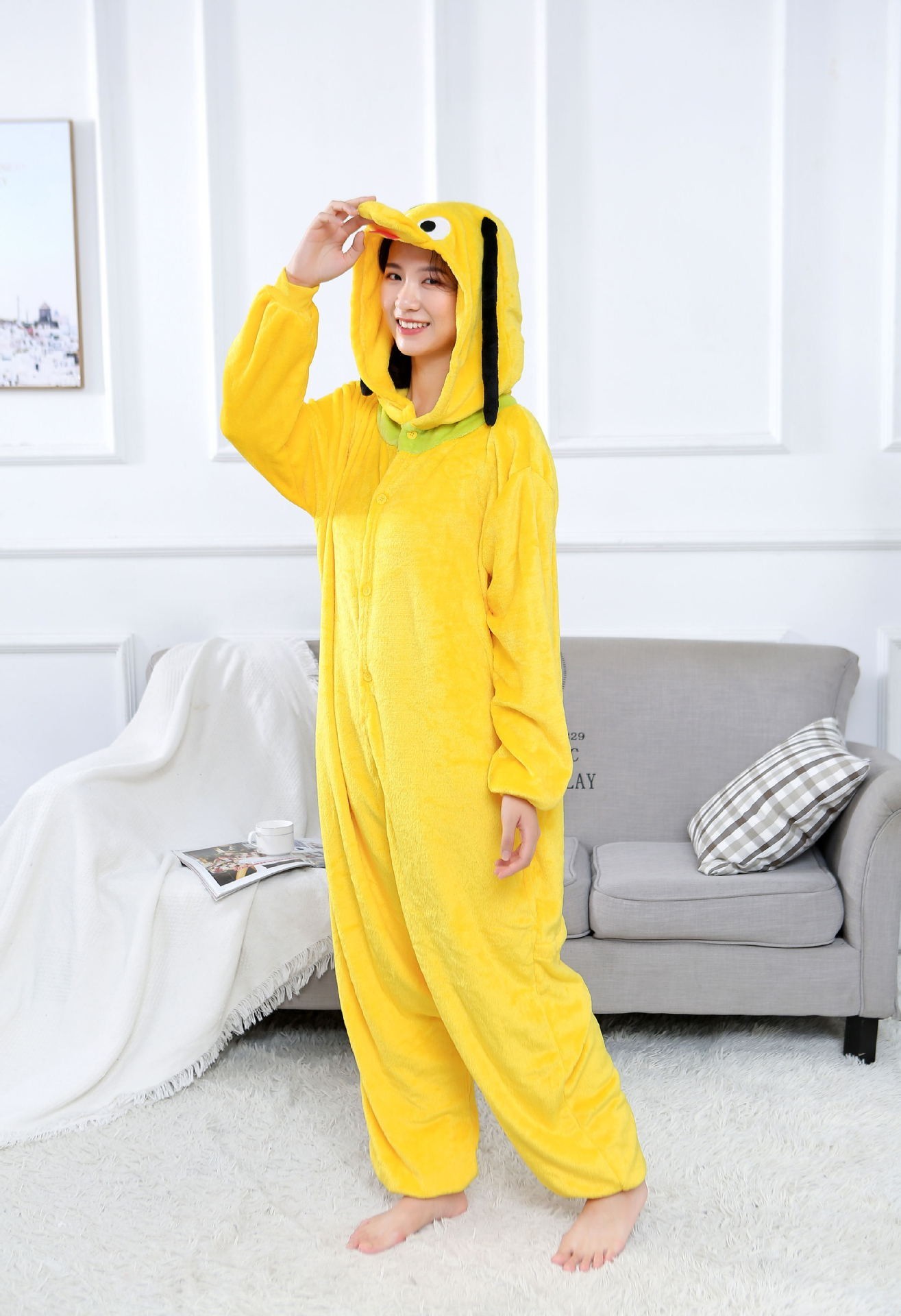 

Пижама кигуруми Kigurumi Пес Плуто Желтый  155-165 см. (1070, Пижама кигуруми Kigurumi Пес Плуто Желтый M 155-165 см. (1070)