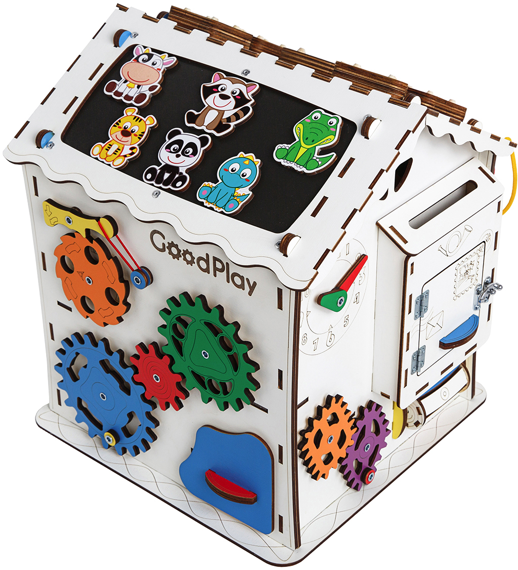 

Бизиборд GoodPlay 30х30х40 (4820236710032)