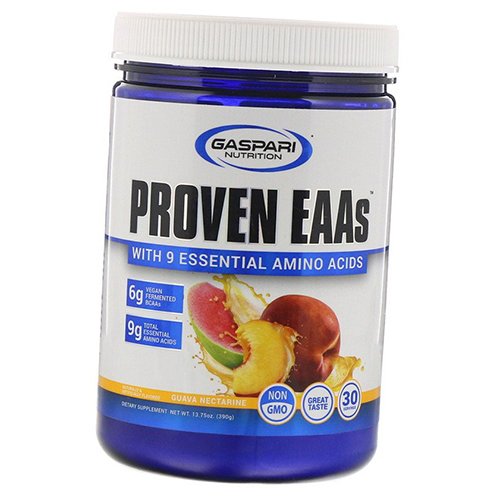 

Незаменимые Аминокислоты с Электролитами, Proven EAAs, Gaspari Nutrition 390г Гуава (27161003)