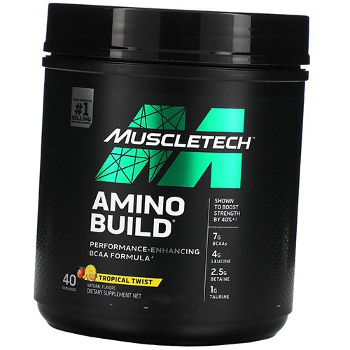 

ВСАА с Электролитами, Amino Build, Muscle Tech 600г Тропические фрукты (28098001)