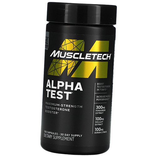 

Тестобустер, Alpha Test, Muscle Tech 120капс (08098005)