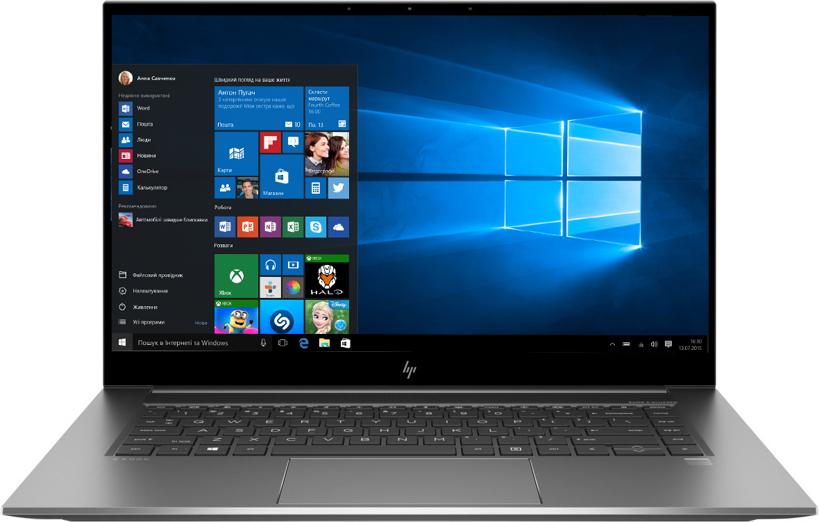 

Ноутбук HP ZBook Studio G7 (1X5K1AW) Turbo Silver